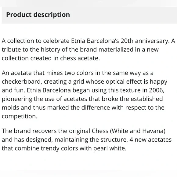 ETNIA BARCELONA EINSTEIN SUNGLASSES Checkered Chess NWOT $345 RARE - Picture 11 of 11